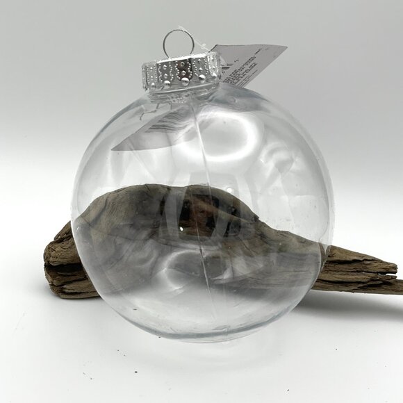 Lot of 6 4" Plastic Fillable Christmas Ornament-NWT - Picture 2 of 3